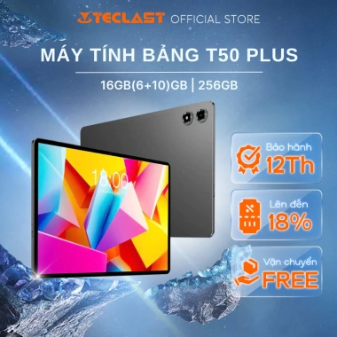 Siêu phẩm TECLAST T50 PLUS 2.025 11 inch FHD 8.000mAh 20GB/256GB hoặc 16GB/256GB - Giá chỉ 4.19 triệu, BH 12 tháng
