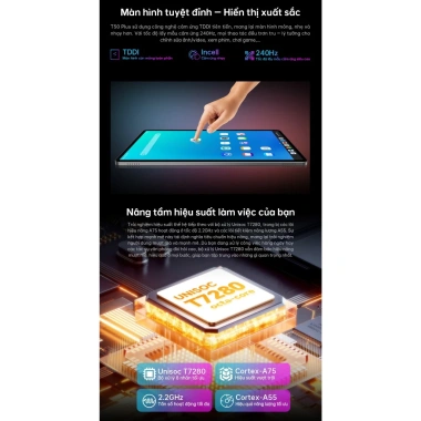 Siêu phẩm TECLAST T50 PLUS 2.025 11 inch FHD 8.000mAh 20GB/256GB hoặc 16GB/256GB - Giá chỉ 4.19 triệu, BH 12 tháng