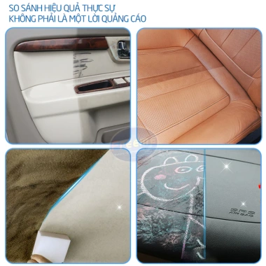 SIÊU SẠCH - Bộ vệ sinh & bảo vệ ghế da, sofa da, túi da, ví da - 159.000đ 2 SIÊU SẠCH - Bộ vệ sinh & bảo vệ ghế da, sofa da, túi da, ví da - 159.000đ 2
