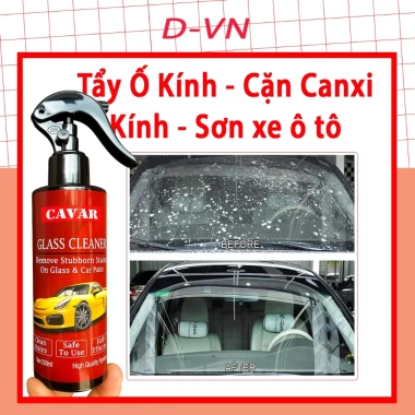 Siêu Sạch dung dịch tẩy ố kính xe, tẩy cặn canxi, nước rửa kính ô tô DVN - 129k
