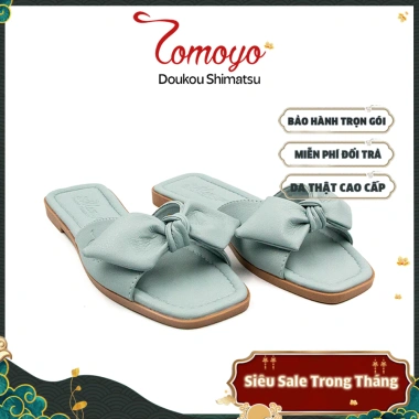 SIÊU SALE 3.3 Dép Quai Thắt Nơ Da Micro Tomoyo TMW31.904 Giá chỉ 385.000 - Thoải mái và thời trang SIÊU SALE 3.3 Dép Quai Thắt Nơ Da Micro Tomoyo TMW31.904 Giá chỉ 385.000 - Thoải mái và thời trang
