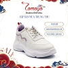 SIÊU SALE 3.3 Giày Sneaker Nữ Đế Cao 7cm Da Microfiber Siêu Nhẹ Tomoyo Giảm còn 495k