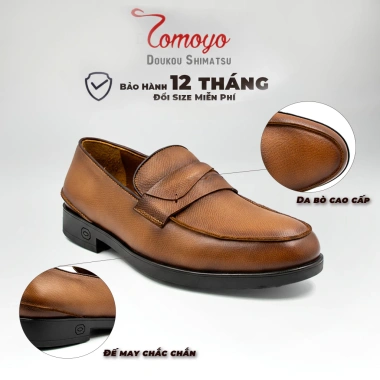 SIÊU SALE 3.3 Giày Tây Nam Không Dây Loafer Tomoyo TMN24.403 Giá 2.89tr Sang trọng, thoải mái SIÊU SALE 3.3 Giày Tây Nam Không Dây Loafer Tomoyo TMN24.403 Giá 2.89tr Sang trọng, thoải mái