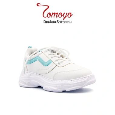 SIÊU SALE 3.3 Giày Tomoyo Sneaker Nữ Đế Cao 7cm Da Microfiber Rất Nhẹ - Chỉ 495k