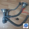 Siêu Sale Xả Kho Bộ Xi Phông Chậu Rửa Bát 2 Hố Cân 110mm - Xi Phông Đôi Chống Mùi Hôi Giá 60.000 8