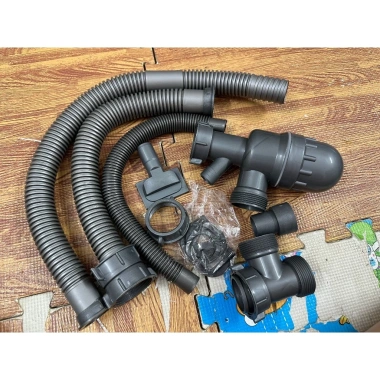 Siêu Sale Xả Kho Bộ Xi Phông Chậu Rửa Bát 2 Hố Cân 110mm - Xi Phông Đôi Chống Mùi Hôi Giá 60.000 9