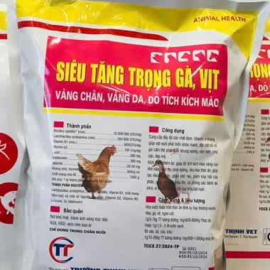 SIÊU TĂNG TRỌNG GÀ VỊT 1kg – Tăng cân nhanh, dày lườn, đẹp mã, chỉ 107,010₫ 4