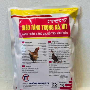 SIÊU TĂNG TRỌNG GÀ VỊT 1kg – Tăng cân nhanh, dày lườn, đẹp mã, chỉ 107,010₫ 5