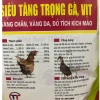 SIÊU TĂNG TRỌNG GÀ VỊT 1kg – Tăng cân nhanh, dày lườn, đẹp mã, chỉ 107,010₫ 6