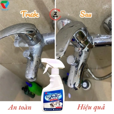 Siêu Tẩy Cặn Canxi MClean 300ml – Cho nhà tắm, vách kính, gạch men, chỉ 52.000
