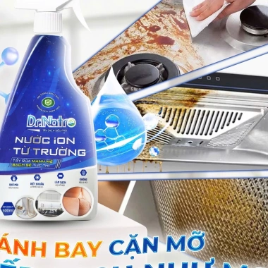 Siêu tẩy đa năng Dr.Natro 500ml - Làm sạch, khử khuẩn, tặng xốp chà nhám, giá chỉ 145.000 7