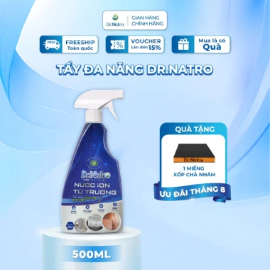 Siêu tẩy đa năng Dr.Natro 500ml - Làm sạch, khử khuẩn, tặng xốp chà nhám, giá chỉ 145.000 9