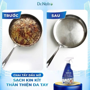 Siêu Tẩy Đa Năng Dr.Natro 500ml - Làm Sạch Mọi Bề Mặt, Loại Bỏ Mùi Hôi, Khử Khuẩn, Giá Ưu Đãi 145k 5