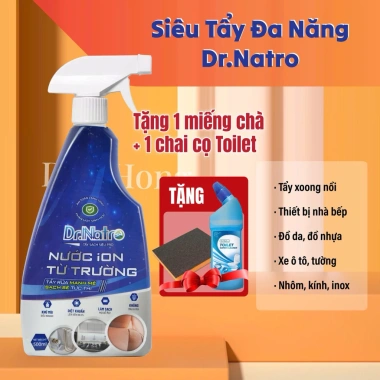 Siêu tẩy đa năng Vip Pro công nghệ ion từ trường - Làm sạch vết bẩn cứng đầu, dầu mỡ, giá chỉ 160.000đ