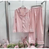 Siêu Xinh Vải Tuyết Nhung Cao Cấp - Bộ Ngủ Dài Tay Hoạ Tiết Chấm Bi Phối Ren, Mềm Mịn Xinh Xắn cho Nữ, Giá 294k 2