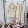 Siêu Xinh Vải Tuyết Nhung Cao Cấp - Bộ Ngủ Dài Tay Hoạ Tiết Chấm Bi Phối Ren, Mềm Mịn Xinh Xắn cho Nữ, Giá 294k 4