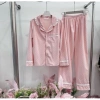 Siêu Xinh Vải Tuyết Nhung Cao Cấp - Bộ Ngủ Dài Tay Hoạ Tiết Chấm Bi Phối Ren, Mềm Mịn Xinh Xắn cho Nữ, Giá 294k 10
