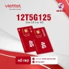 Sim 5G Viettel 12T5G125 500GB/Tháng, 12 Tháng Không Nạp, Đăng Ký Chính Chủ - Giá ưu đãi 1,320,000₫ 2