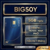 Sim BIG50Y 5G Vinaphone 1 tháng 5GB/ngày - Giá ưu đãi 480k - Mua ngay SIMCORE 2