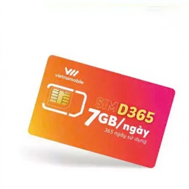 SIM DATA Vietnamobile 4G 7G/1 ngày - Gói 12 tháng, Giá ưu đãi 367.500 VNĐ, Giảm 22% 2 SIM DATA Vietnamobile 4G 7G/1 ngày - Gói 12 tháng, Giá ưu đãi 367.500 VNĐ, Giảm 22% 2