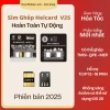 Sim Ghép Cứng HEICARD Đầy Đủ MEP TMSI QPE Hỗ Trợ 5G Dòng 13-16 PRM Giá 159.000