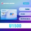 Sim Vinaphone 5G 12TD49 Big50y U1.500 - Tốc độ cao, eSIM, sim Hà Vân, giá 460.000 VND 5