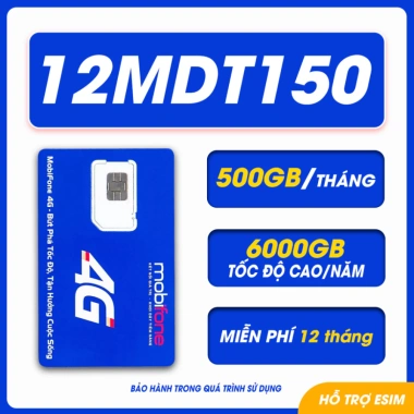 SIMCORE Sim 5G Mobifone tốc độ cao, hỗ trợ eSIM - Đầy đủ model, giá chỉ 560.000₫ 10
