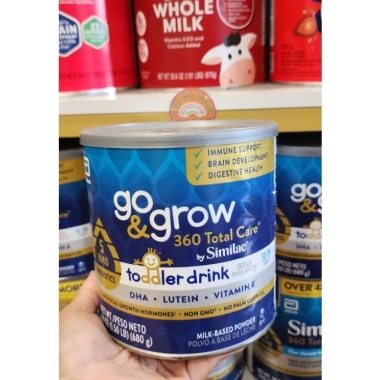Similac Go&Grow Toddler Mỹ 1-3 tuổi - Sữa dinh dưỡng tăng trưởng, giảm còn 999.000₫