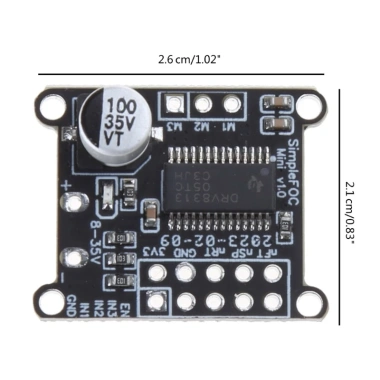 SimpleFOCMini Driver DC Brushless, Board Điều Khiển SVPWM - Giá chỉ 118.250 VND 2