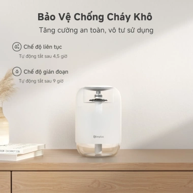 Simplus JASH005 Máy Tạo Ẩm Không Dây Dung Tích 250mL, Sạc Type‑C, Dùng Trên Xe và Bàn Làm Việc, Thời Gian Hoạt Động 14h 7 Simplus JASH005 Máy Tạo Ẩm Không Dây Dung Tích 250mL, Sạc Type‑C, Dùng Trên Xe và Bàn Làm Việc, Thời Gian Hoạt Động 14h 7