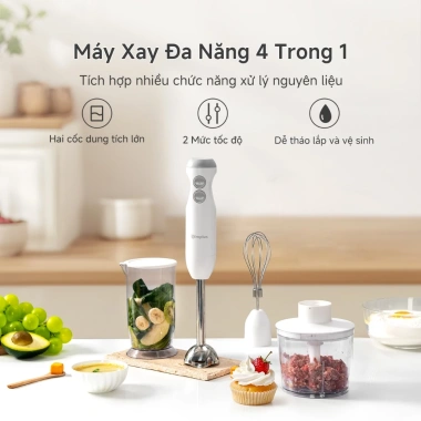 Simplus JBBA003 Máy Xay Cầm Tay Xay Thịt, Ép Trái Cây, Đánh Trứng – Giá 449.000₫