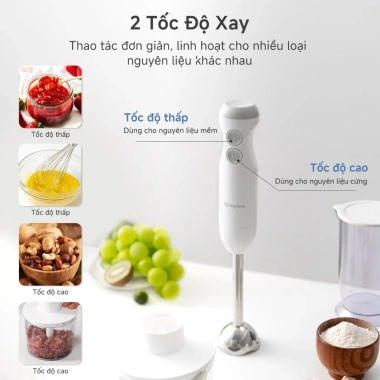 Simplus JBBA003 Máy Xay Cầm Tay Xay Thịt, Ép Trái Cây, Đánh Trứng – Giá 449.000₫