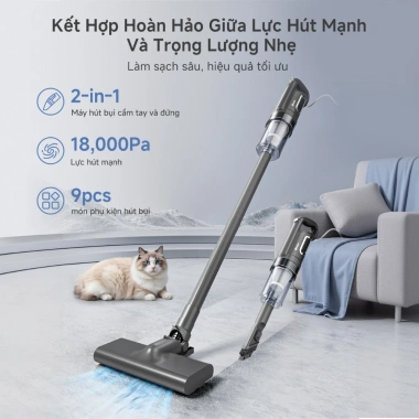Simplus Máy Hút Bụi Cầm Tay Có Dây 18.000Pa XCQH014 Bảo Hành 1 Năm Giá 569.000đ