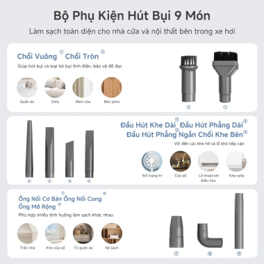 Simplus Máy Hút Bụi Cầm Tay Có Dây 18.000Pa XCQH014 Bảo Hành 1 Năm Giá 569.000đ