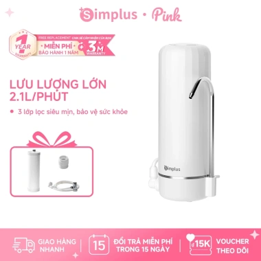 Simplus Máy lọc nước siêu vi uống trực tiếp lắp vòi bếp 2 chế độ giá 649.000₫
