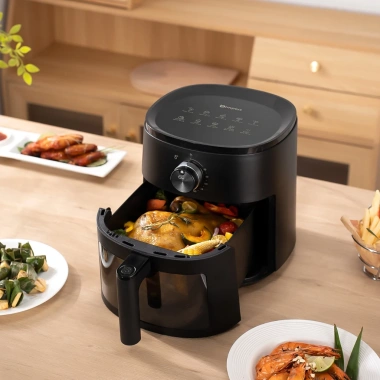 Simplus Nồi chiên không dầu 5L KQZG022 - Nhỏ gọn, tiết kiệm không gian, chỉ 1.09 triệu