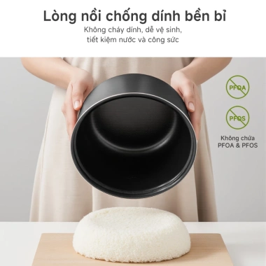 Simplus Nồi Cơm Điện Cảm Ứng 2.4L DFBA008 – Hẹn Giờ 24h, Bảo Hành 1 Năm, 13.9tr 9 Simplus Nồi Cơm Điện Cảm Ứng 2.4L DFBA008 – Hẹn Giờ 24h, Bảo Hành 1 Năm, 13.9tr 9