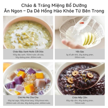 Simplus Nồi Nấu Chậm 1L Nấu Cháo, Chưng Yến, Cách Thuỷ - Bảo Hành 1 Năm, Đổi 1 469.000đ 8 Simplus Nồi Nấu Chậm 1L Nấu Cháo, Chưng Yến, Cách Thuỷ - Bảo Hành 1 Năm, Đổi 1 469.000đ 8