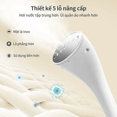 Simplus Pink Bàn là hơi nước đứng 2.000W - Công suất lớn, 2 trong 1 Nằm/Đứng, GTJH014, Bảo hành 1 năm, Đổi 1