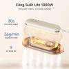 Simplus Pink Bàn ủi hơi nước 1.000W GTJH022 - Tay cầm xoay 180, bề mặt chống dính, nhẹ, di động, giá 500.900 VND 2