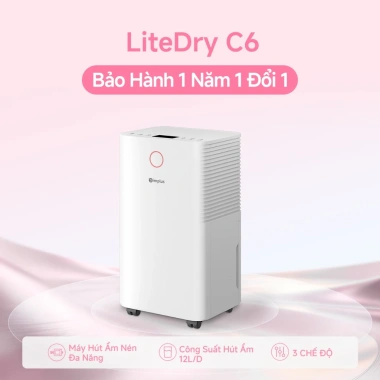 Simplus Pink Máy hút ẩm 12L/D Công suất lớn 3 chức năng cảm ứng Bảo hành 1 năm Đổi 1 10 Simplus Pink Máy hút ẩm 12L/D Công suất lớn 3 chức năng cảm ứng Bảo hành 1 năm Đổi 1 10