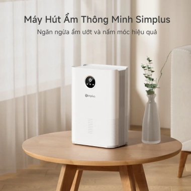 Simplus Pink Máy Hút Ẩm 1L CUSH004 – Giảm ồn, Chống ẩm, Tiết kiệm điện, Bảo hành 1 năm 1 đổi 1