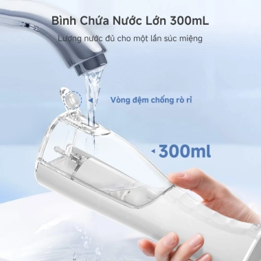 Simplus Pink Máy Tăm Nước 300ml 4 Chế Độ 4 Vòi Dễ Mang, Bảo Hành 1 Năm 1 Đổi 1 7 Simplus Pink Máy Tăm Nước 300ml 4 Chế Độ 4 Vòi Dễ Mang, Bảo Hành 1 Năm 1 Đổi 1 7