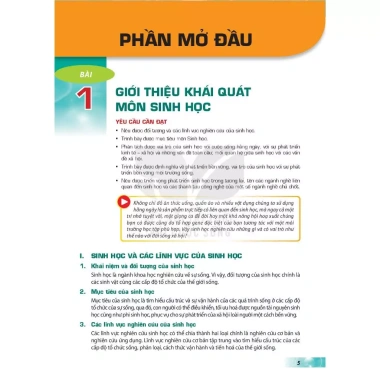 Sinh Học Lớp 10 - Kết Nối Tri Thức, Giá Ưu Đãi 41.000 VNĐ, Nội Dung Đầy Đủ 6 Sinh Học Lớp 10 - Kết Nối Tri Thức, Giá Ưu Đãi 41.000 VNĐ, Nội Dung Đầy Đủ 6