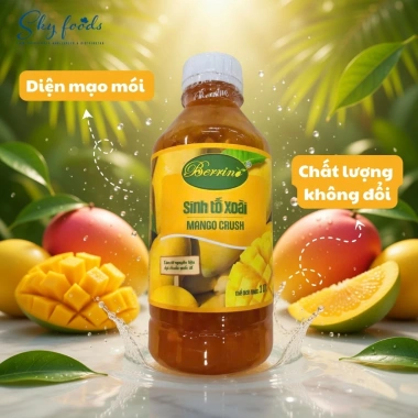 Sinh Tố Berino Xoài 1L - Bao bì mới, giá chỉ 130.000đ, giảm tới 39%