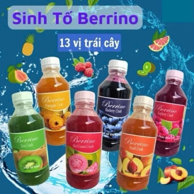 Sinh Tố Berrino 100ml Dùng Thử - Hương Trái Cây Tươi Ngon, Giảm Giá 22.000đ Mecha