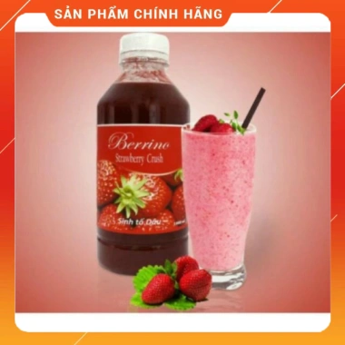 Sinh tố Berrino hương vị đa dạng 1L và Mứt Trái Cây tươi ngon, giảm giá chỉ 143.550 VND 4