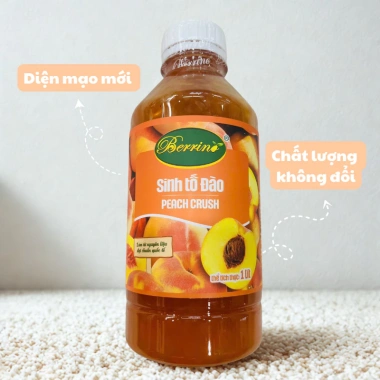 Sinh Tố Trái Cây Berrino 1L Đủ Hương Vị - Dùng Cho Pha Chế Đồ Uống, Giá Khuyến Mãi 138.844 VND 4