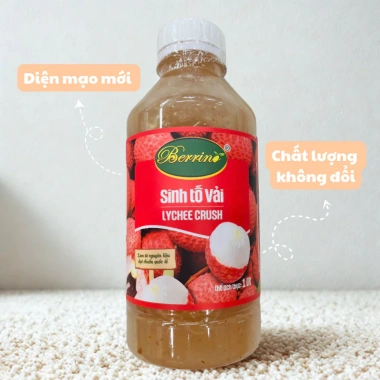 Sinh Tố Trái Cây Berrino 1L Đủ Hương Vị - Dùng Cho Pha Chế Đồ Uống, Giá Khuyến Mãi 138.844 VND 5