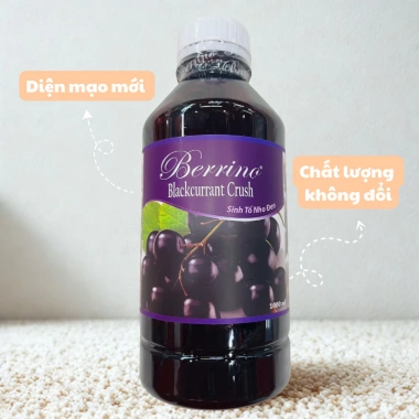Sinh Tố Trái Cây Berrino 1L Đủ Hương Vị - Dùng Cho Pha Chế Đồ Uống, Giá Khuyến Mãi 138.844 VND 6
